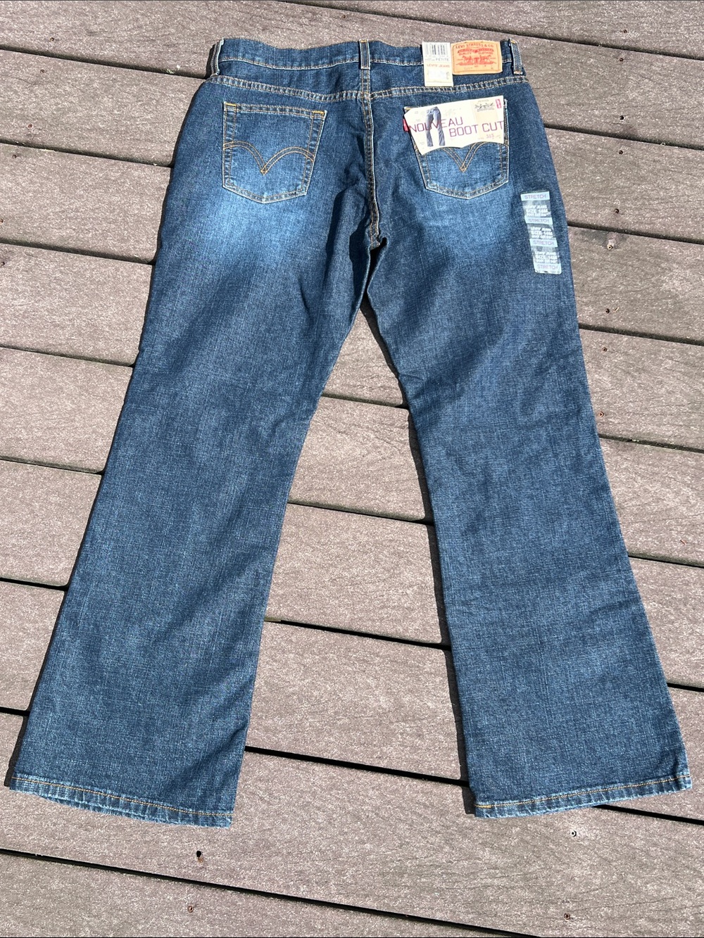 Levi’s Jeans Nouveau Bootcut 515 size 14 petite - Picture 2 of 5